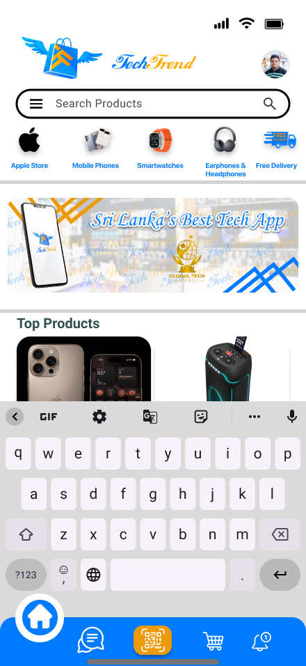 TechTrend Checkout Page